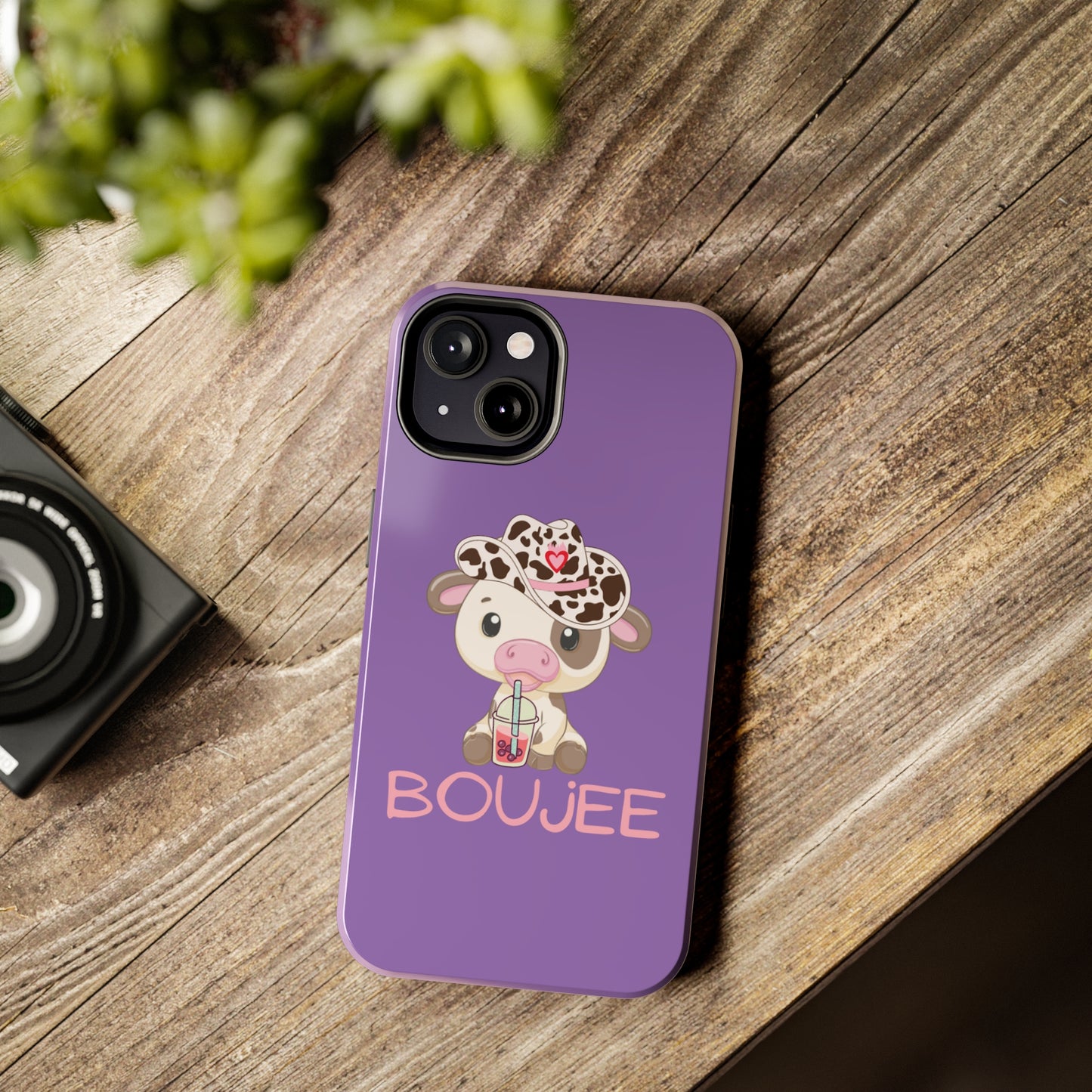 Boujee purple Tough Phone Cases