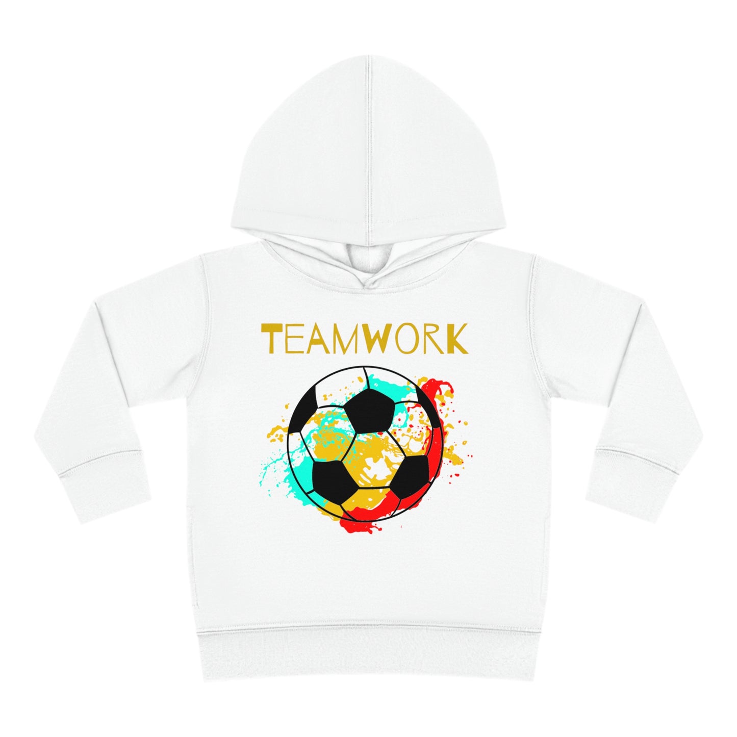 Teamwork Soccer Toddler Pullover Fleece Hoodie