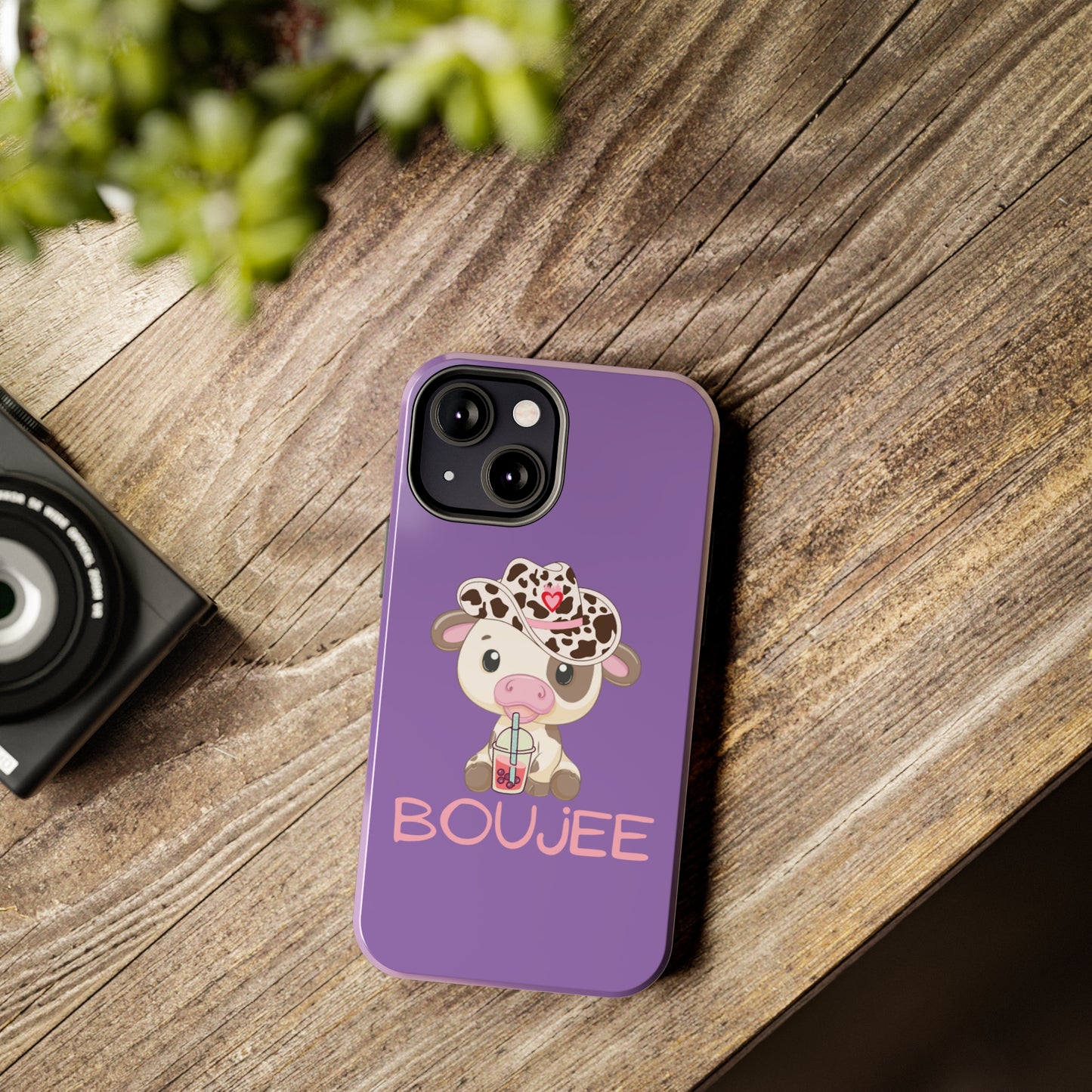 Boujee purple Tough Phone Cases