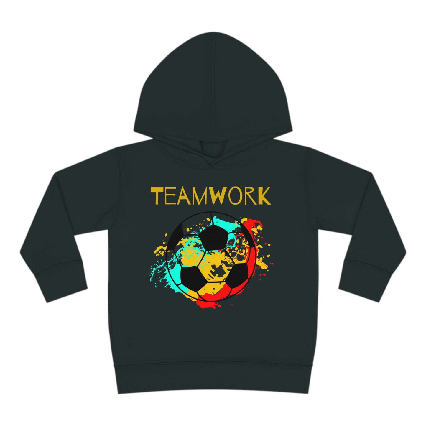 Teamwork Soccer Toddler Pullover Fleece Hoodie