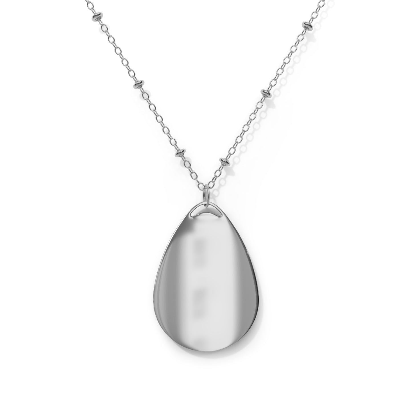 Life Is Better With Tacos! Oval Necklace