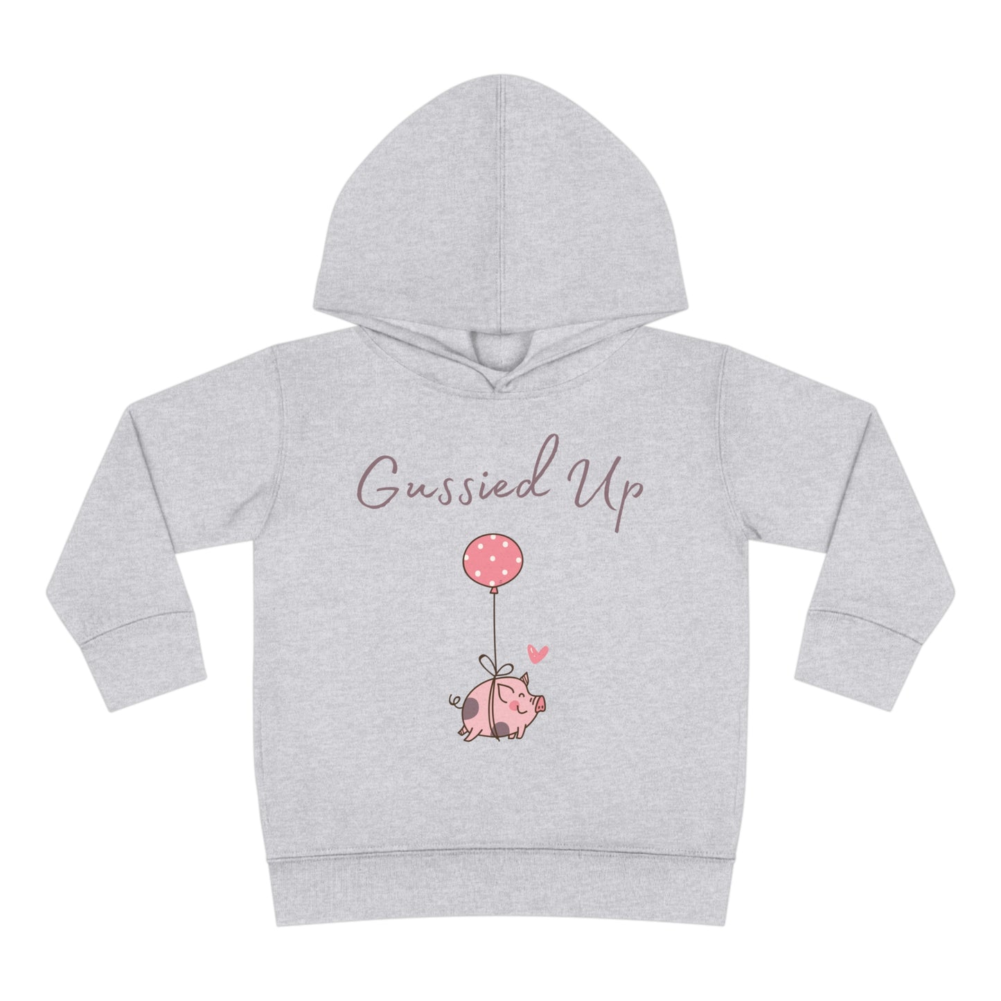 Gussied Up Toddler Pullover Fleece Hoodie