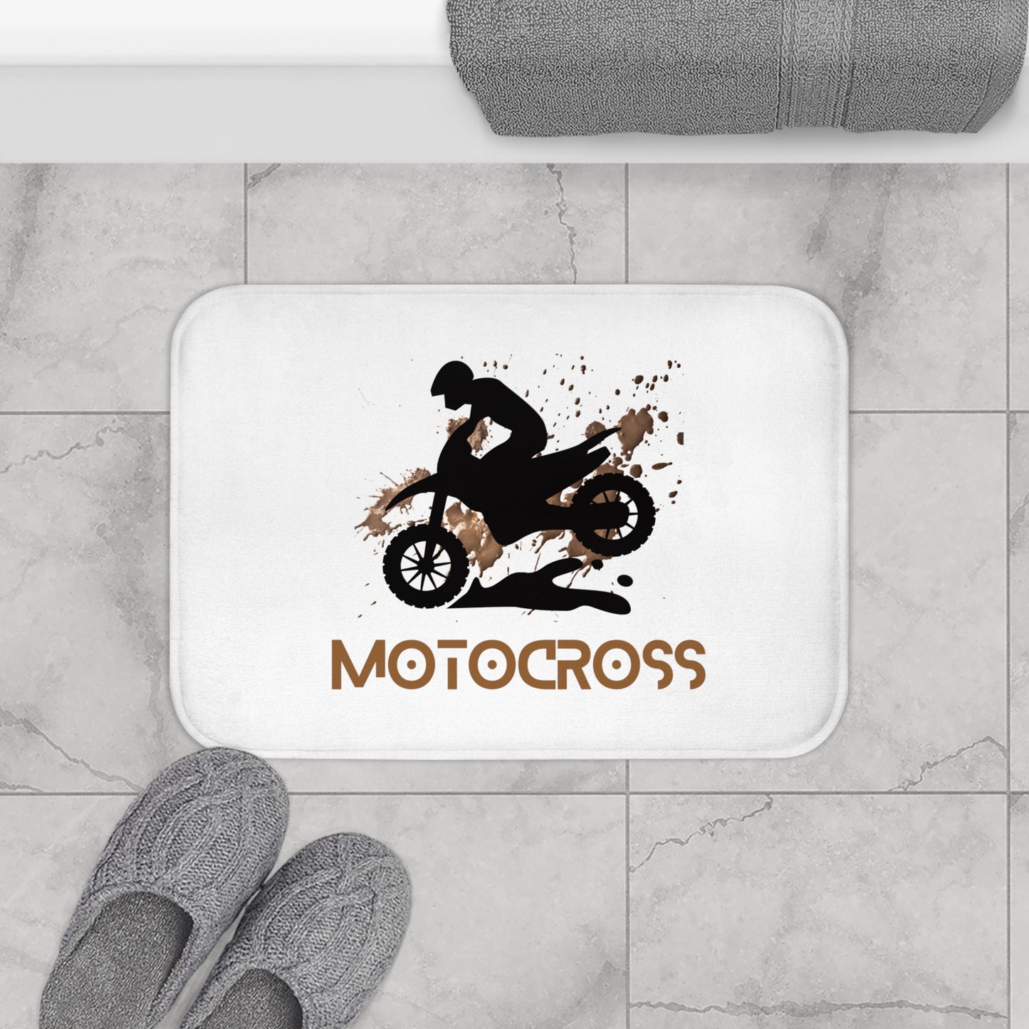 Motocross Bath Mat