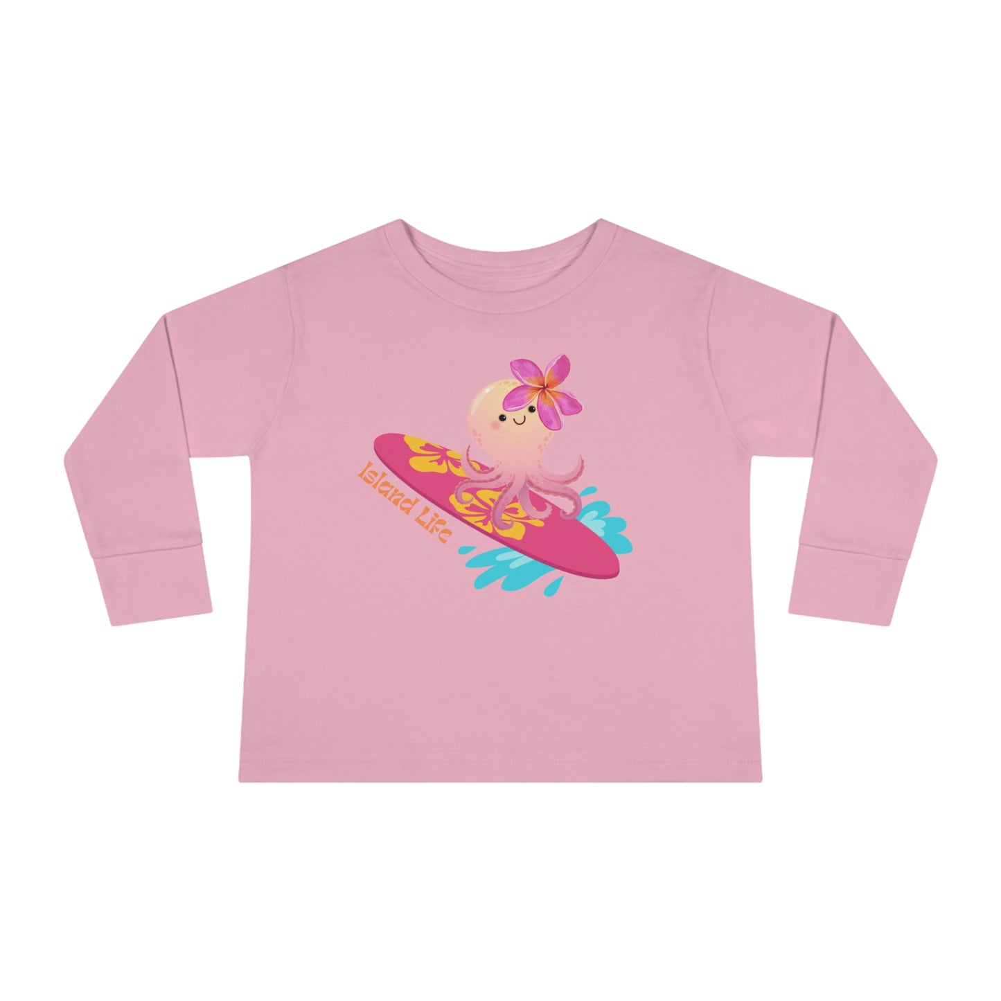 Island Girl Toddler Long Sleeve Tee