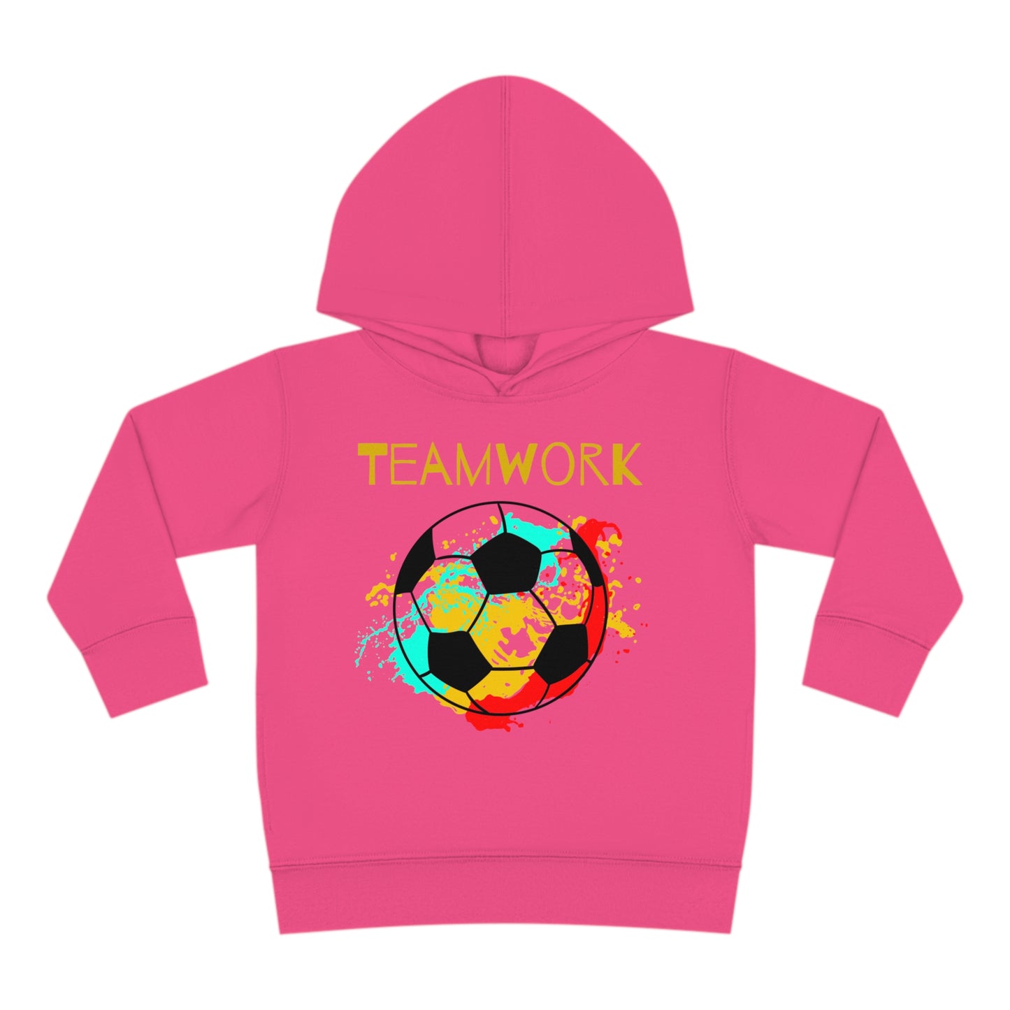 Teamwork Soccer Toddler Pullover Fleece Hoodie