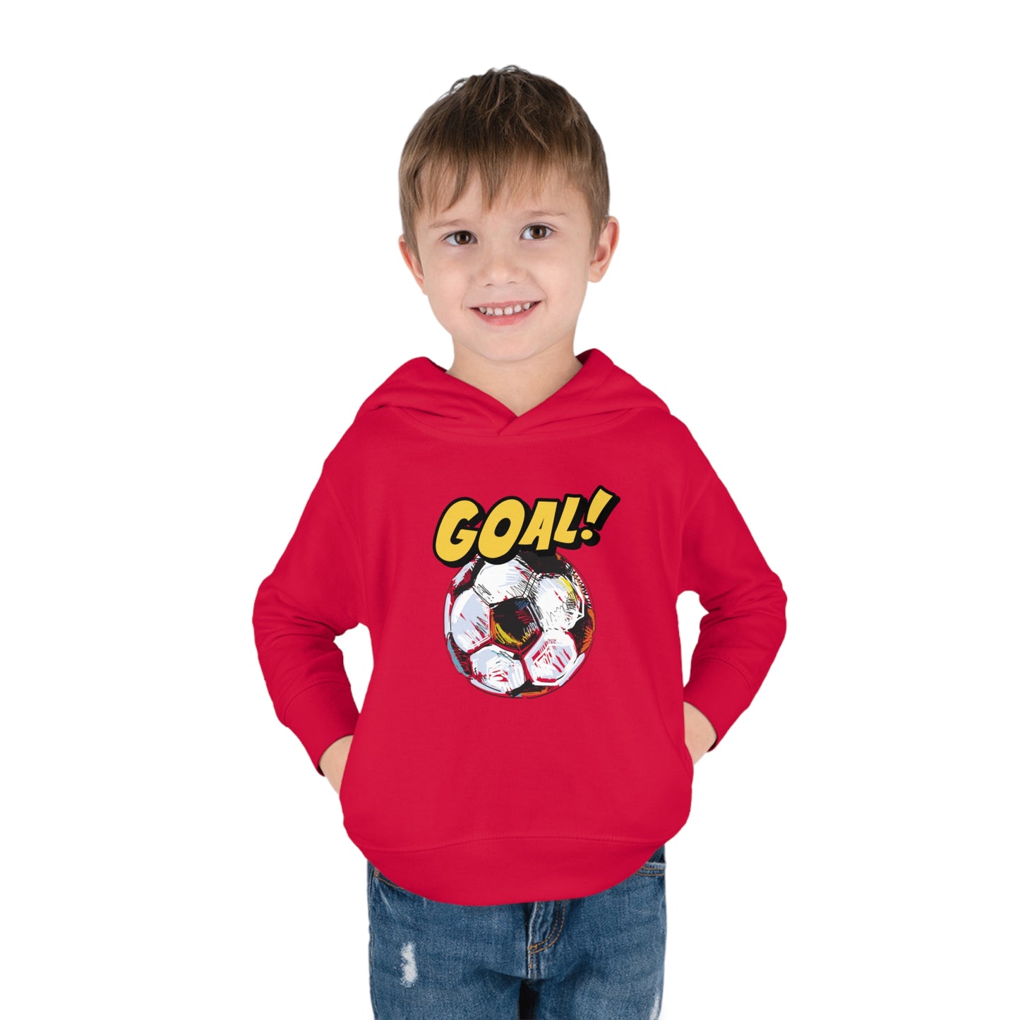 Goal! Toddler Pullover Fleece Hoodie