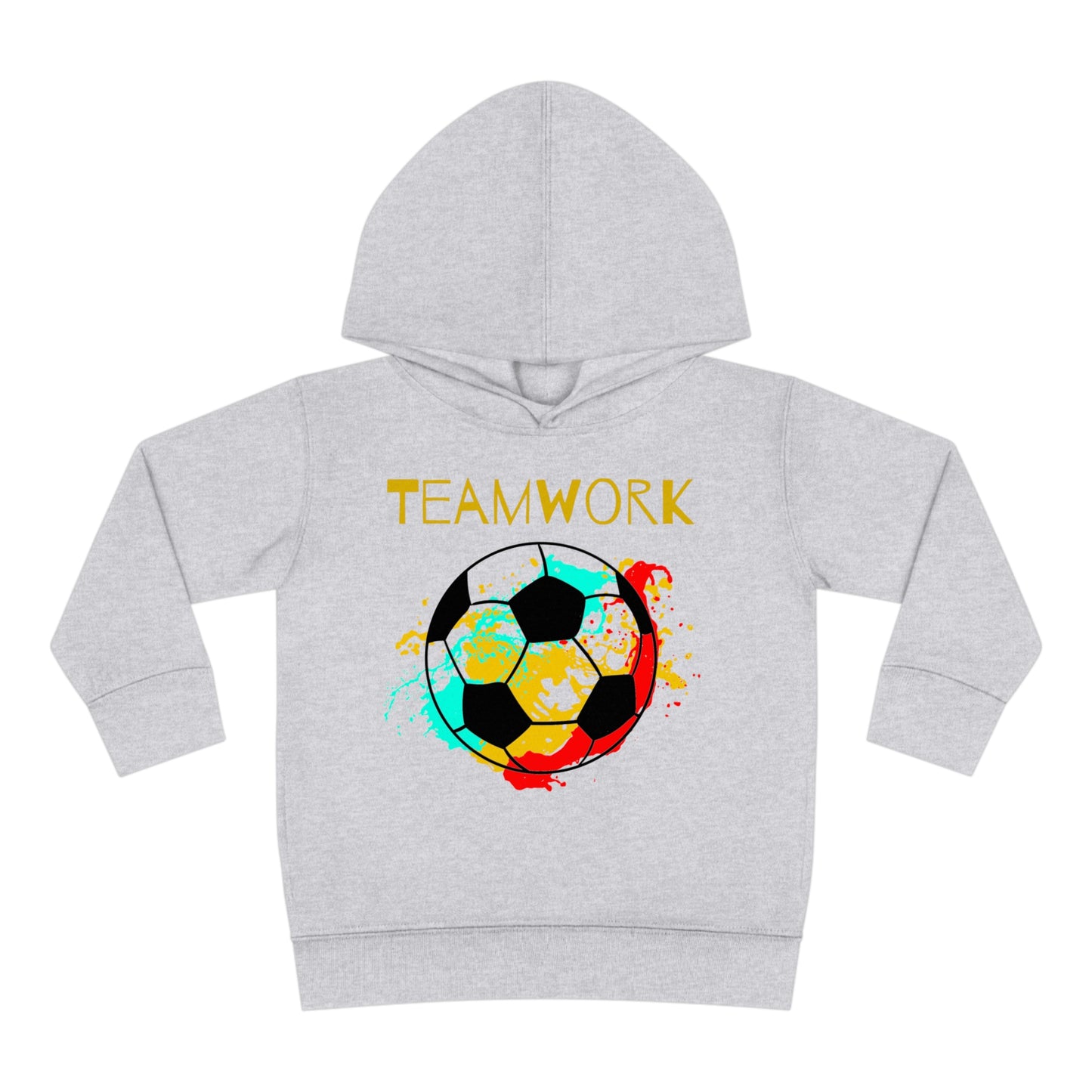 Teamwork Soccer Toddler Pullover Fleece Hoodie