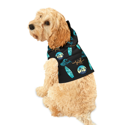 surfs Up ..Pet Hoodie