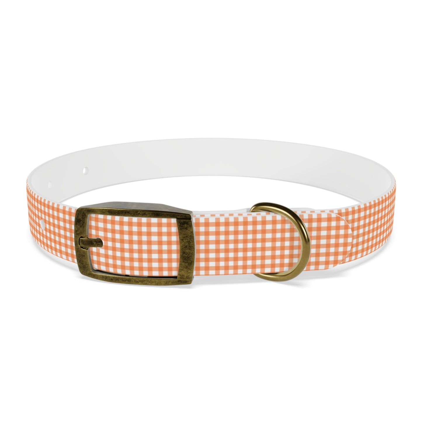 Fall Flannel ..Dog Collar