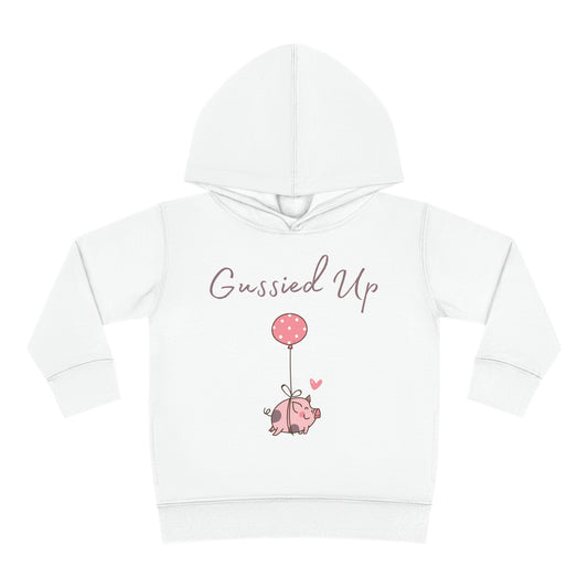 Gussied Up Toddler Pullover Fleece Hoodie