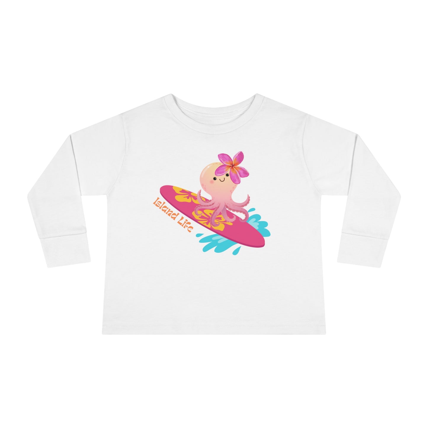 Island Girl Toddler Long Sleeve Tee