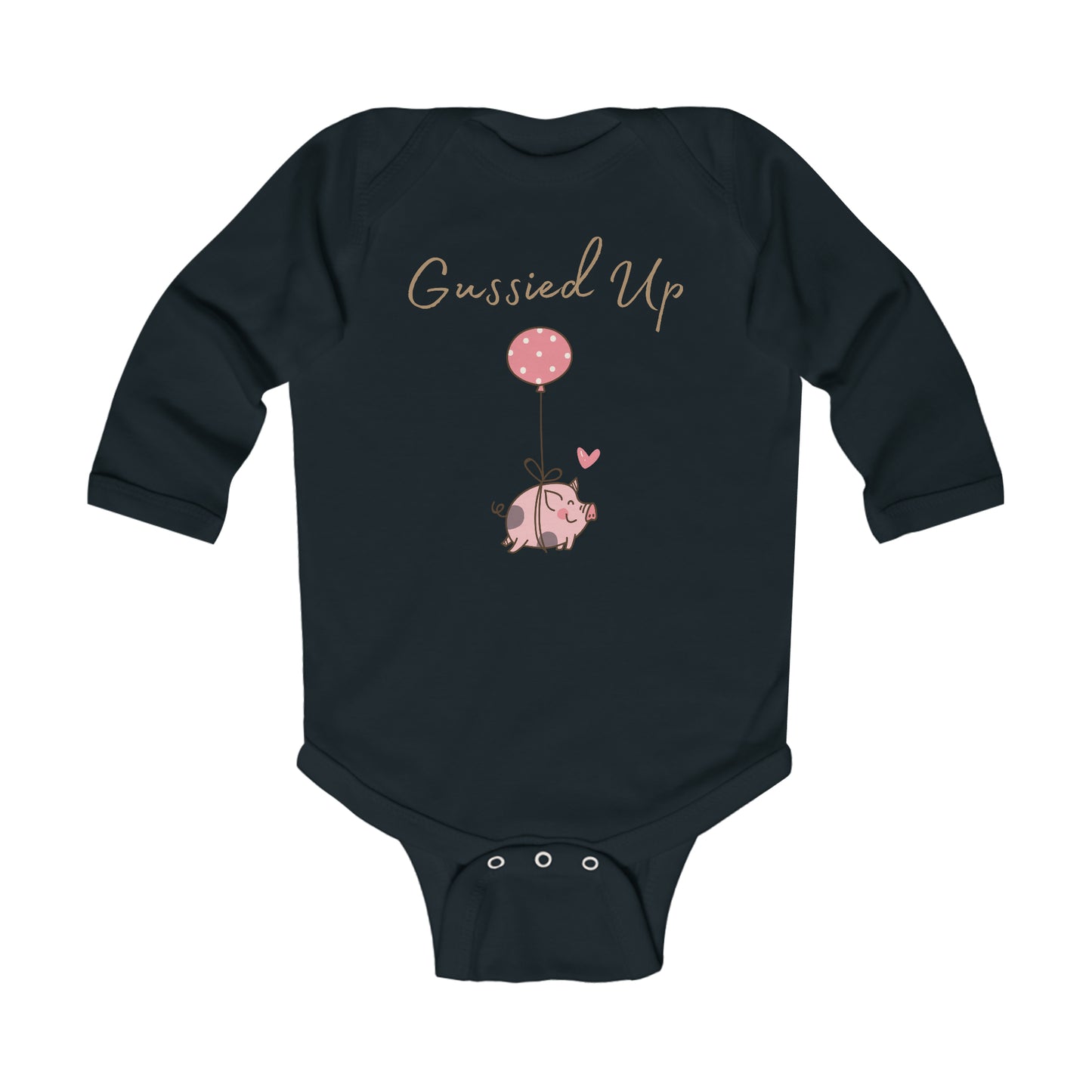 Infant Long Sleeve Bodysuit with cute southern graphic