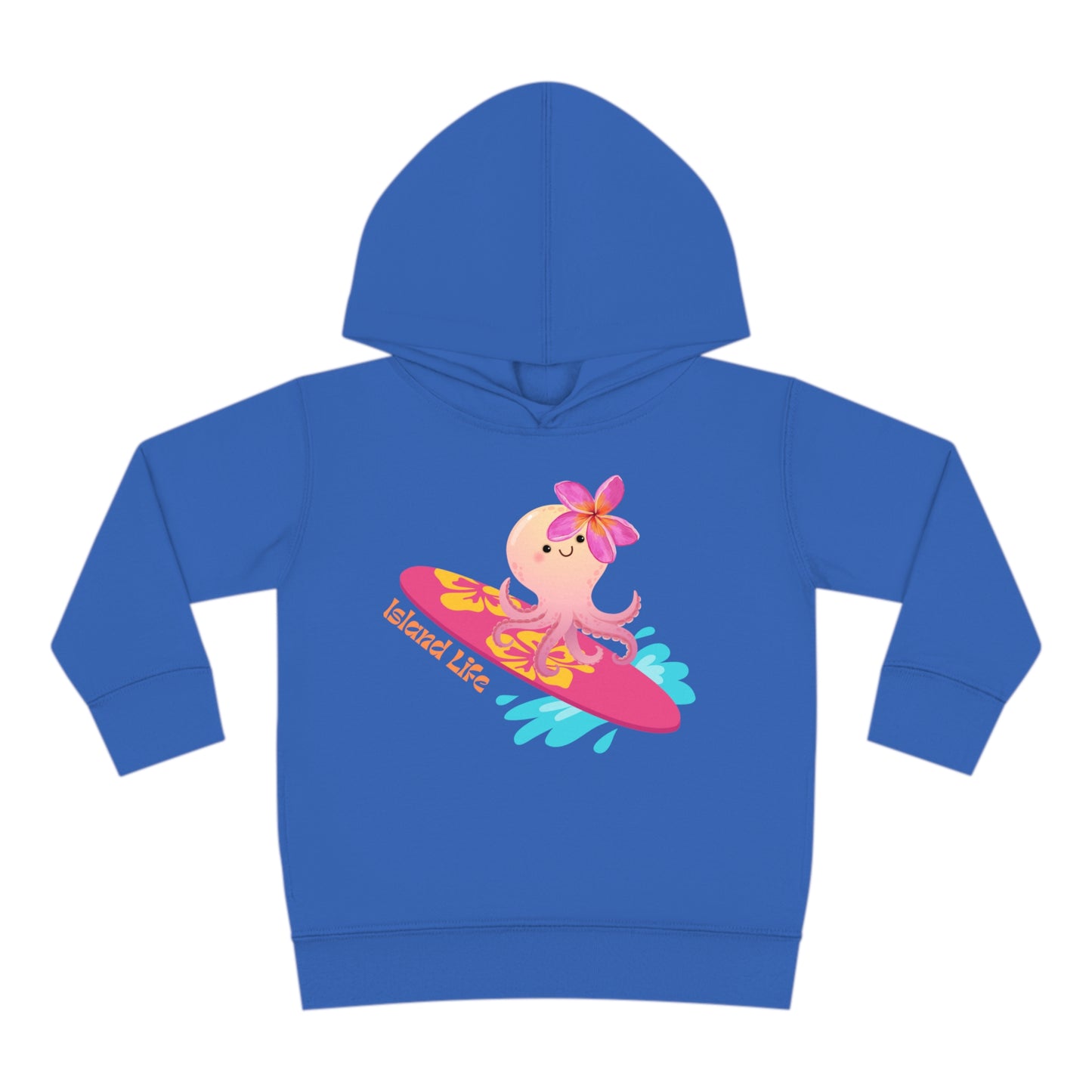 Island life Toddler Pullover Fleece Hoodie