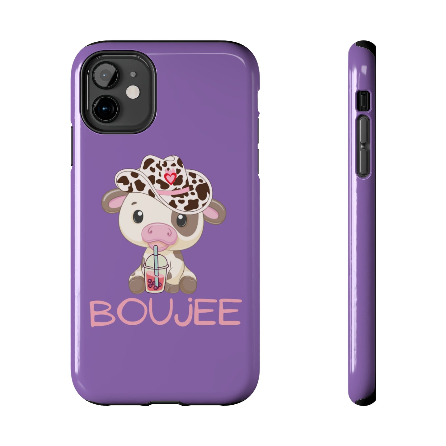 Boujee purple Tough Phone Cases