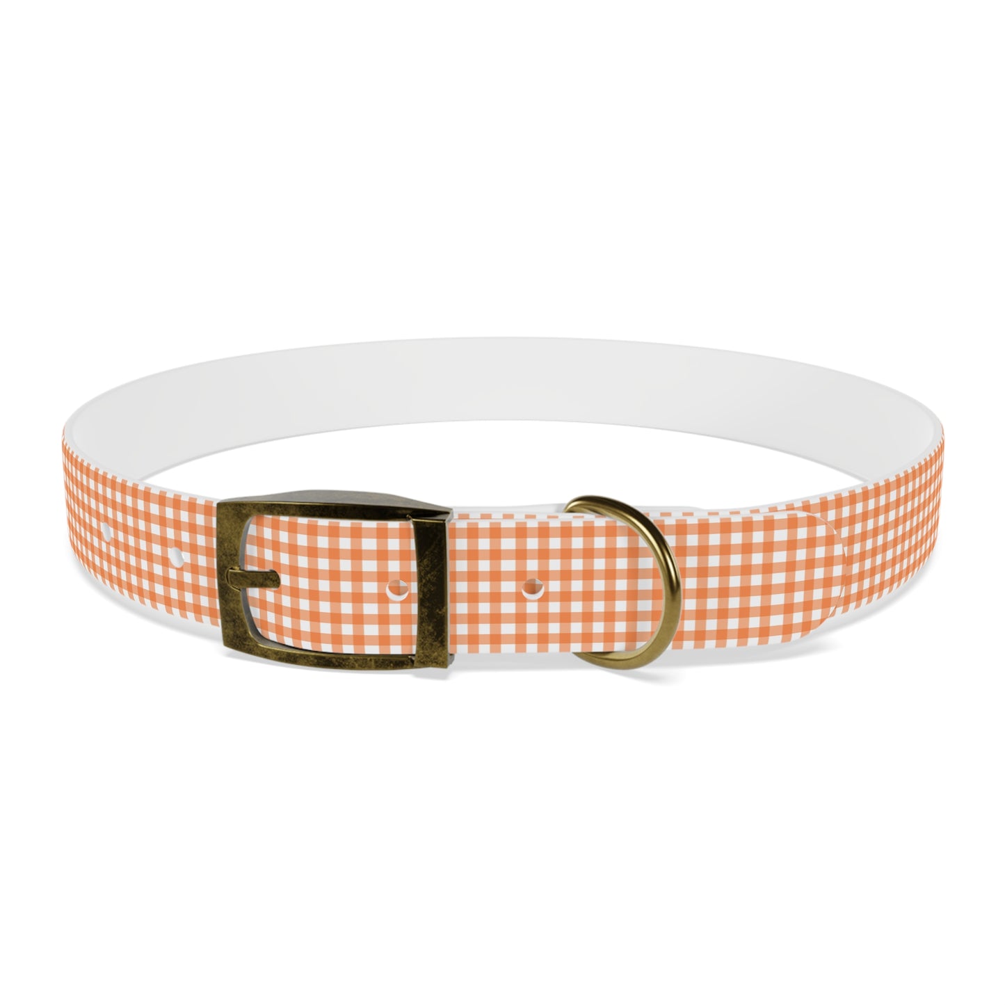 Fall Flannel ..Dog Collar