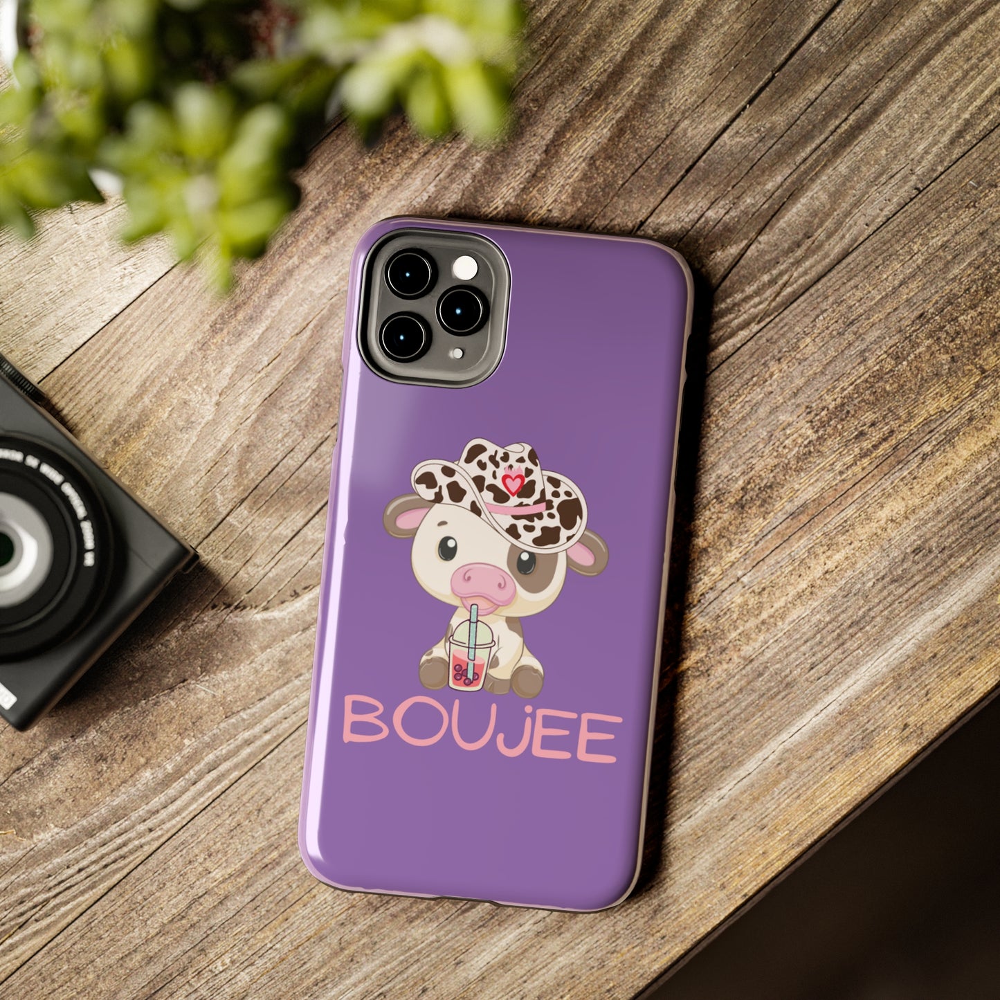 Boujee purple Tough Phone Cases