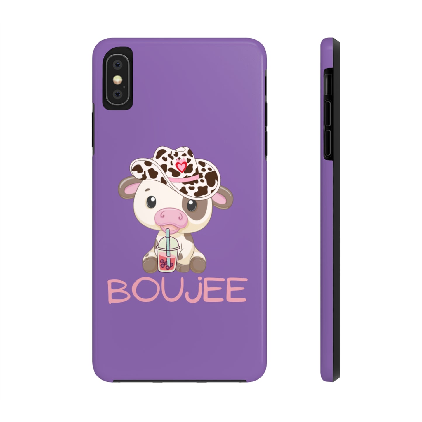 Boujee purple Tough Phone Cases