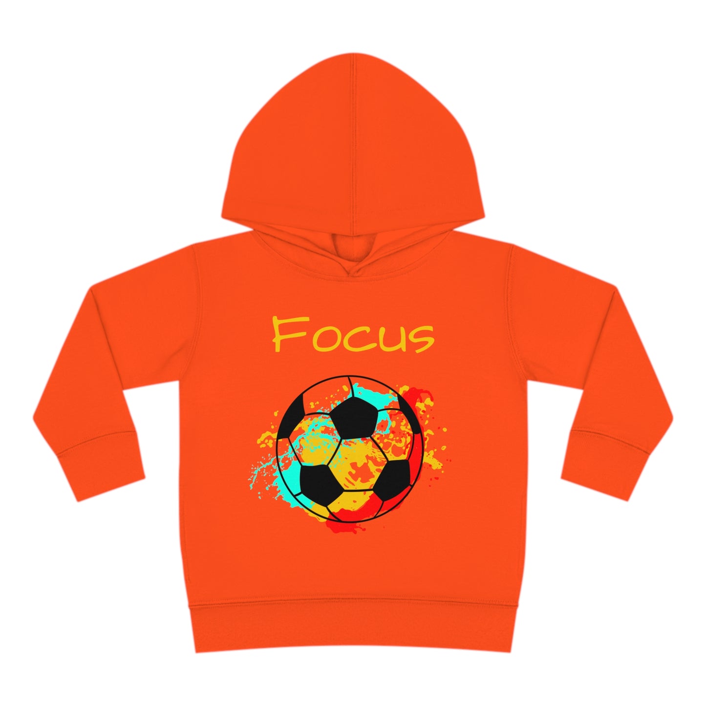 Soccer Ball Toddler Pullover Fleece Hoodie