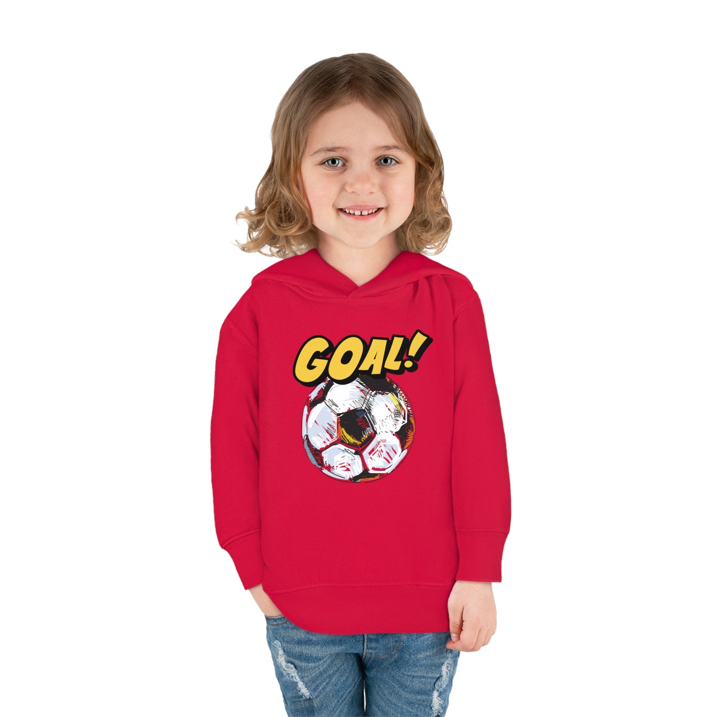 Goal! Toddler Pullover Fleece Hoodie