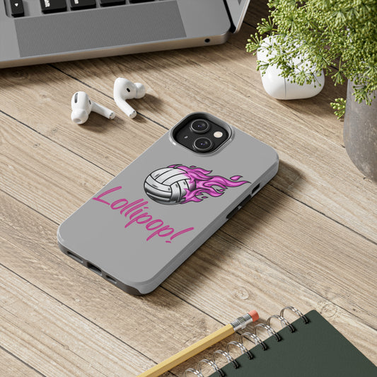 Volleyball Lollipop Fun Graphic Tough Phone Cases