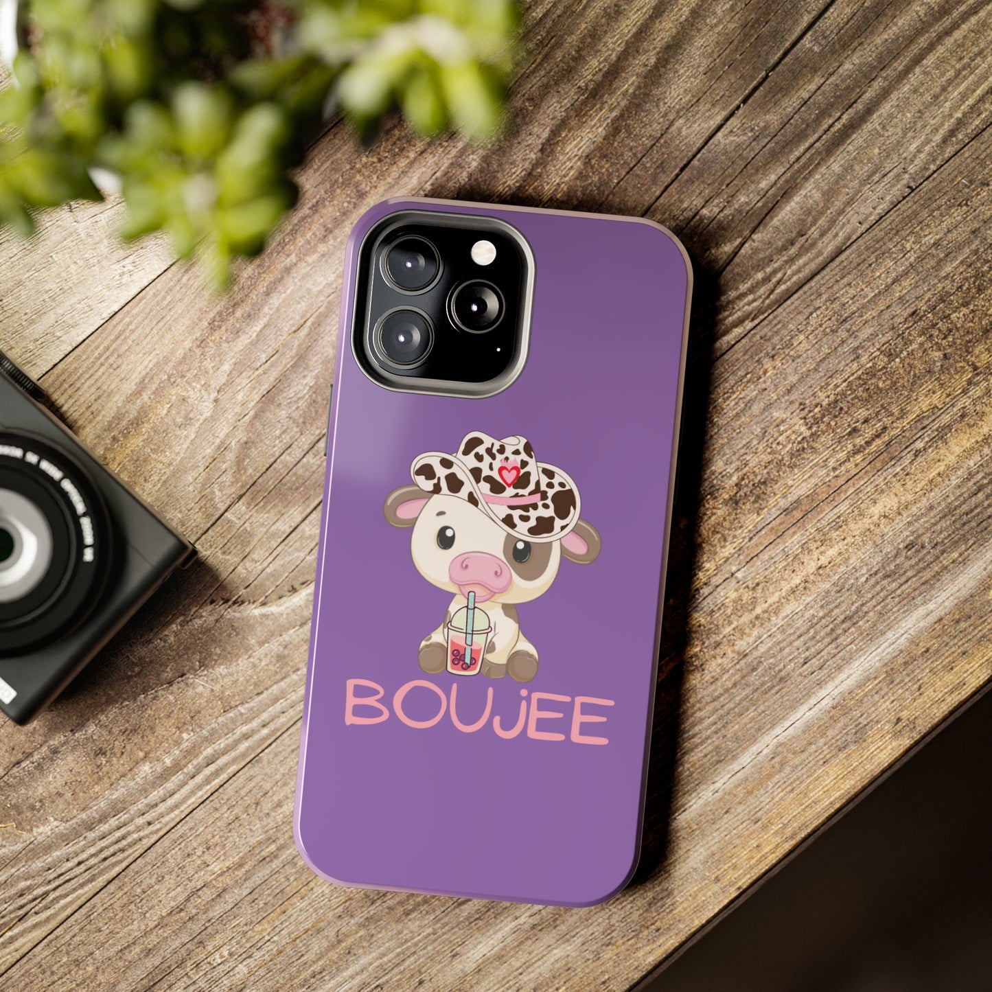 Boujee purple Tough Phone Cases