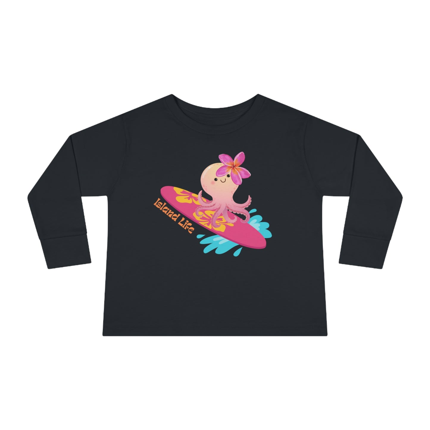 Island Girl Toddler Long Sleeve Tee