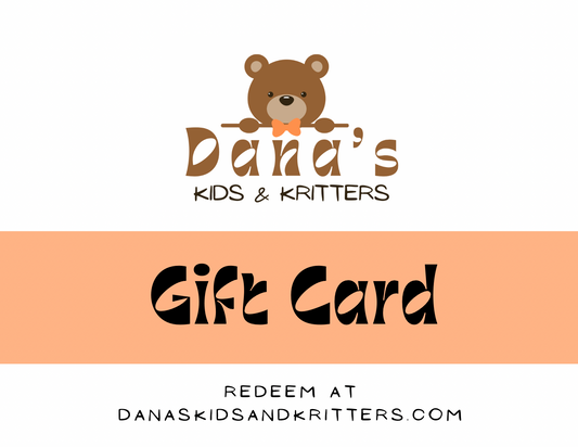 Dana’s Kids and Kritters Gift Card